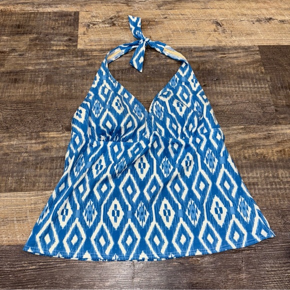 Lands' End Other - Lands’ End Tankini Top Size 14 Women’s No Underwire Swim Beach